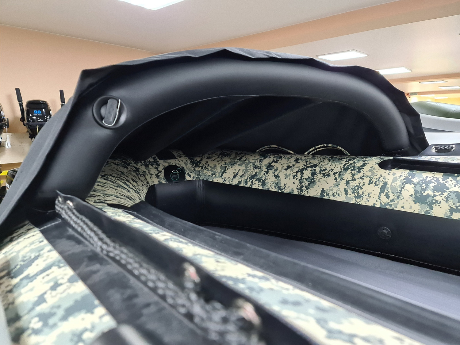 КОМПЛЕКТ НОСОВОГО ТЕНТА К ЛОДКЕ SMARINE SDP MAX 360 ЧЕРНЫЙ в Прокопьевске