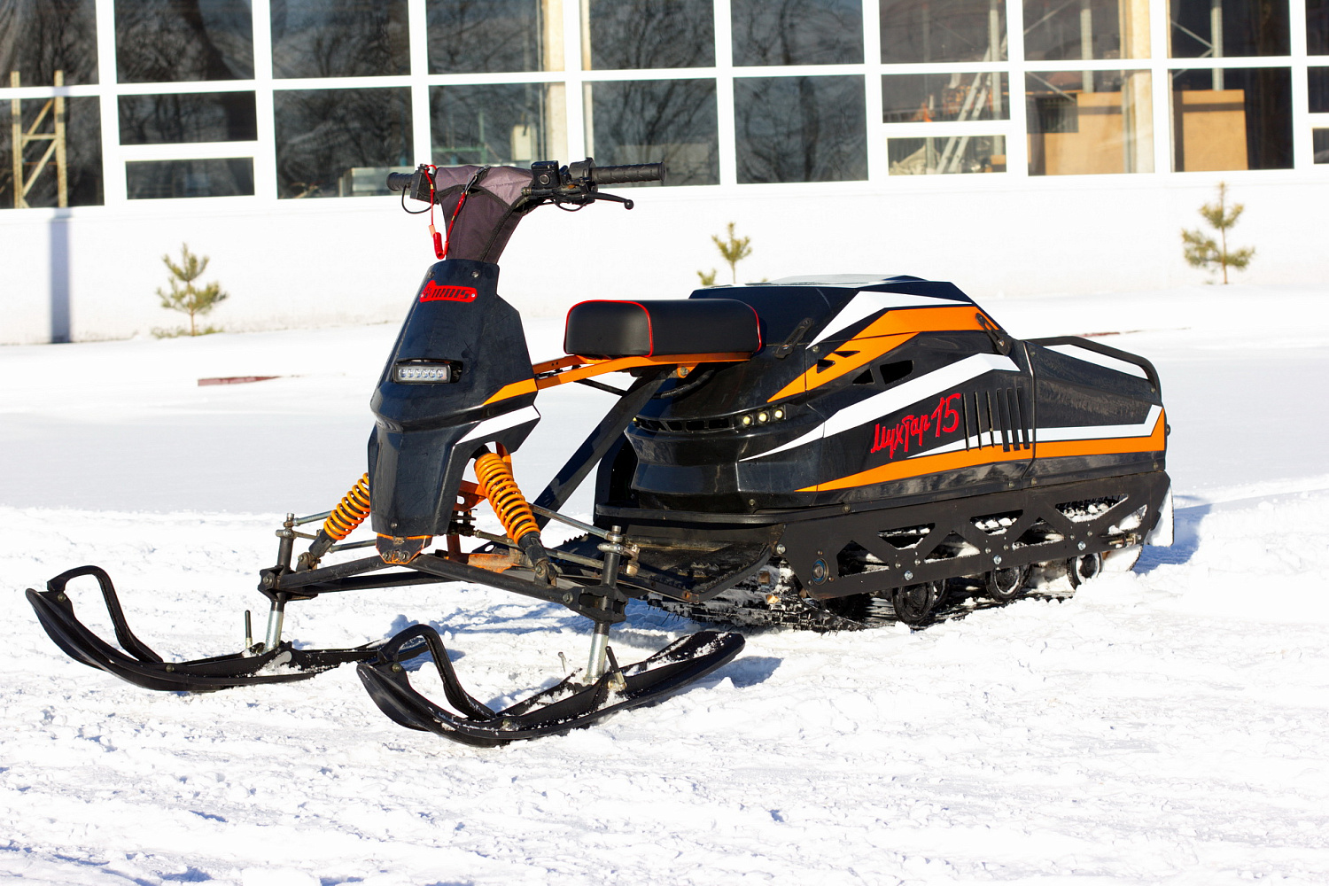 Мотобуксировщик IRBIS Мухтар 15 с лыжным модулем в комплекте в Прокопьевске