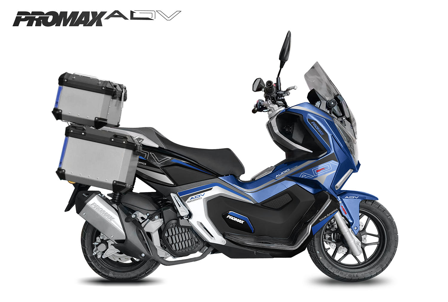 МаксиСкутер PROMAX ADV-Extra 250(49) (EFI, ABS, BOX, AUDIO) в Прокопьевске